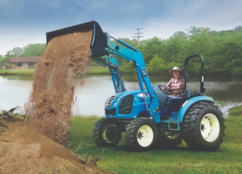 Koreański Ciągnik traktor z grupy LG - LS MT 3.40 4x4 40KM