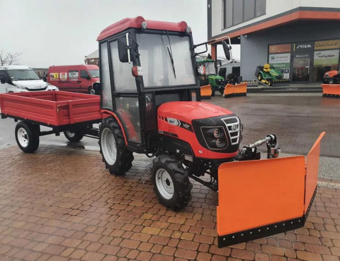 Traktor VST 4-cylindry 25KM diesel 4x4 wspomaganie WERSJA ZIMOWA Traktor VST 4-cylindry 25KM diesel 4x4 wspomaganie WERSJA ZIMOWA