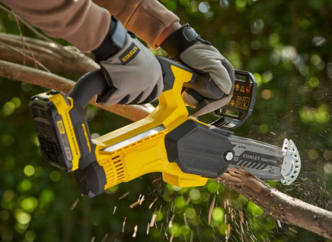 Akumulatorowa mini piła łańcuchowa 18V STANLEY® FATMAX® V20 SFMCPS415D1