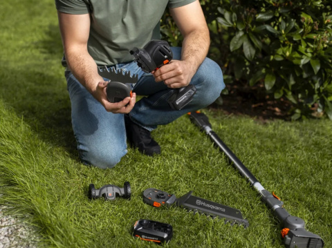 Husqvarna Nożyce do żywopłotu Aspire™ S20-P4A + Aspire™ pole-P4A ZESTAW Husqvarna Nożyce do żywopłotu Aspire™ S20-P4A + Aspire™ pole-P4A ZESTAW