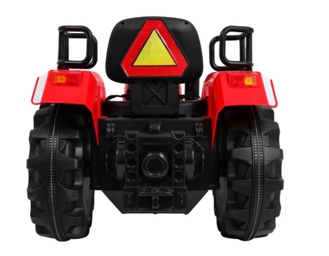 Zabawka Traktor na akumulator Czerwony + Pilot + Wolny Start + Dźwięki Światła Zabawka Traktor na akumulator Czerwony + Pilot + Wolny Start + Dźwięki Światła