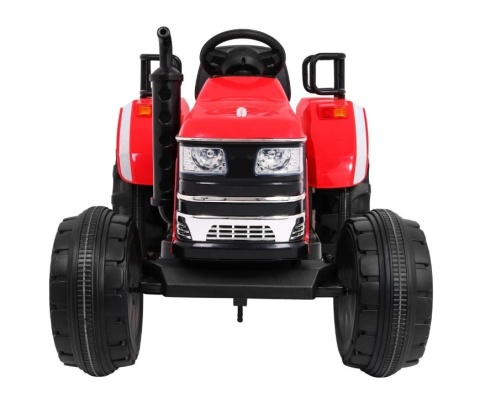 Zabawka Traktor na akumulator Czerwony + Pilot + Wolny Start + Dźwięki Światła Zabawka Traktor na akumulator Czerwony + Pilot + Wolny Start + Dźwięki Światła