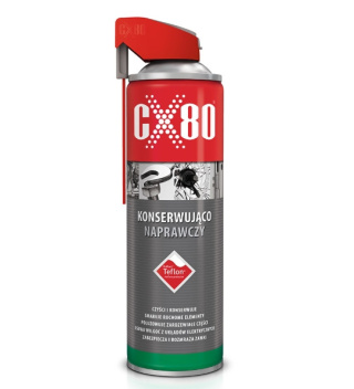 CX 80 Konserwująco - Naprawczy z Teflonem - DuoSpray 500 ml