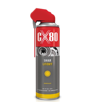CX 80 Smar litowy - DuoSpray 500 ml