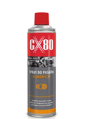 CX80 Spray do pasków klinowych - Spray 500 ml