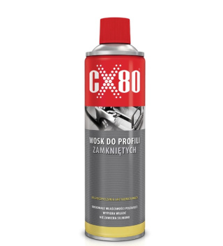 CX80 Wosk do profili zamkniętych - Spray 500 ml
