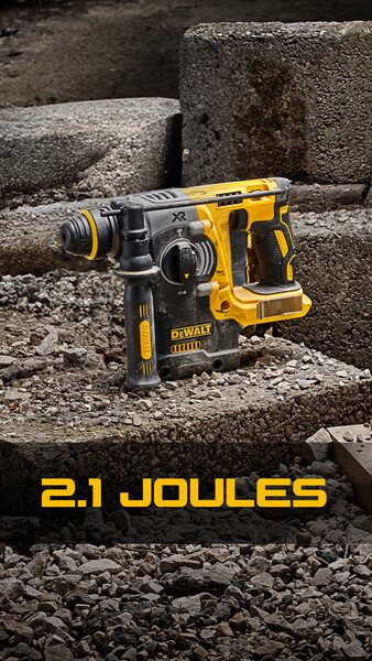 DEWALT Akumulatorowa młotowiertarka SDS-Plus 18V DEWALT Akumulatorowa młotowiertarka SDS-Plus 18V