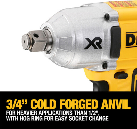 DEWALT Akumulatorowy klucz udarowy 18V XR 3/4" 950Nm / 1625 Nm