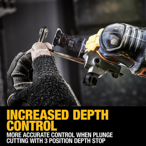 DEWALT Wielofunkcyjne narzędzie oscylacyjne 18V XR DEWALT Wielofunkcyjne narzędzie oscylacyjne 18V XR