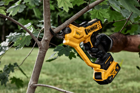 DeWALT Sekator akumulatorowy – precyzyjne cięcie gałęzi DeWALT Sekator akumulatorowy – precyzyjne cięcie gałęzi