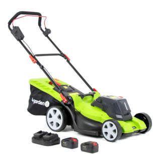 Kosiarka akumulatorowa 2x20V 4garden AM4422S – ZESTAW