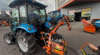 Kosiarka listwowa AMD37C – wysięgnik 4,96 m | szerokość koszenia 190 cm