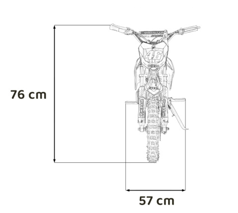 Motor / Cross na akumulator Renegade 50R - Niebieski