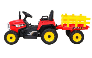Pojazd na akumulator Traktor z przyczepą