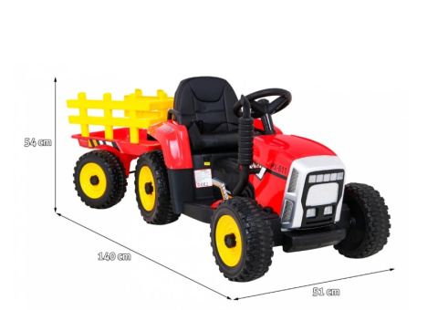 Pojazd na akumulator Traktor z przyczepą Pojazd na akumulator Traktor z przyczepą