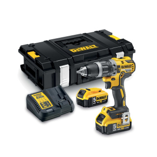 Wiertarko-wkrętarka udarowa akumulatorowa 2x5Ah DEWALT DCD796P2-QW