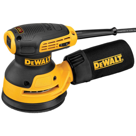 Szlifierka mimośrodowa 125 mm z górnym chwytem DEWALT DWE6423-QS