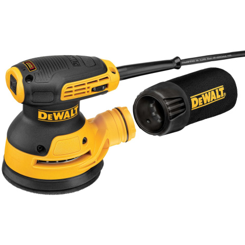 Szlifierka mimośrodowa 125 mm z górnym chwytem DEWALT DWE6423-QS