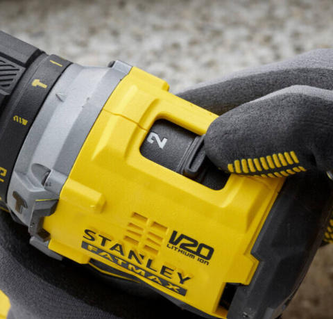 Bezszczotkowa wiertarko-wkrętarka udarowa Aku.2x2Ah 18V STANLEY® FATMAX® V20 SFMCD715D2A Bezszczotkowa wiertarko-wkrętarka udarowa Aku.2x2Ah 18V STANLEY® FATMAX® V20 SFMCD715D2A