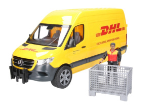 Zabawka Bruder Sprinter DHL z kierowcą