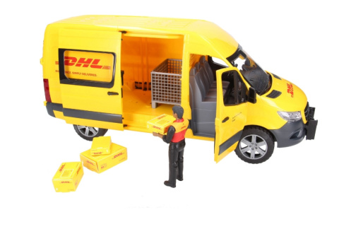 Zabawka Bruder Sprinter DHL z kierowcą Zabawka Bruder Sprinter DHL z kierowcą