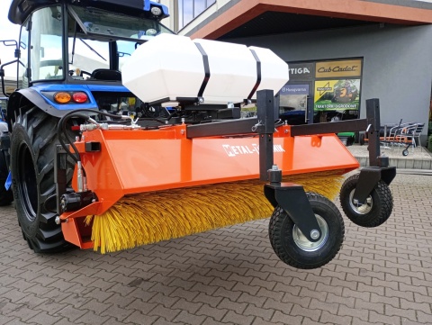 Ciągnik Rolniczy SOLIS S90 (90KM) + Zamiatarka Metal Technik 2 m, Zbiornik na wodę, szczotka boczna