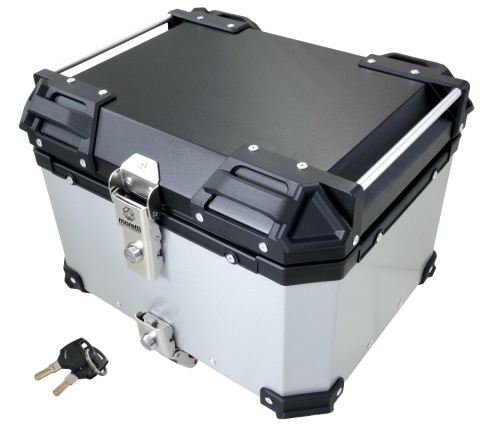 Kufer tylny srebrny 46L