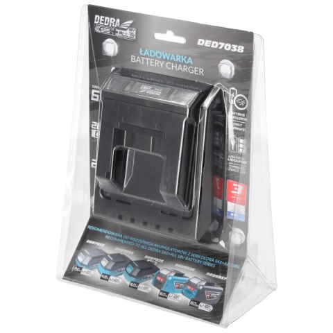 Ładowarka, zasilacz DEDRA 18V 60 W