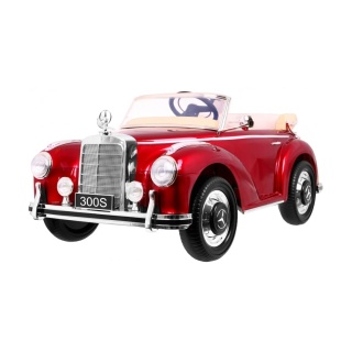 Mercedes Benz 300S Retro dla dzieci Czerwony