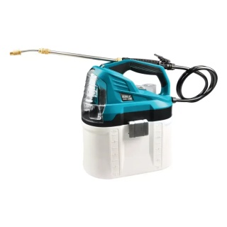 Opryskiwacz ogrodowy akumulatorowy DEDRA 18V, ciśnienie 1,5 Bar, zbiornik 7,5L
