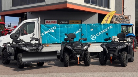 Pług śnieżny do quadów z montażami 150 cm