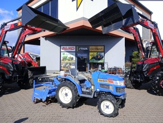Ciągnik Iseki TM150 z Glebogryzarką
