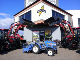 Ciągnik Iseki TM150 z Glebogryzarką