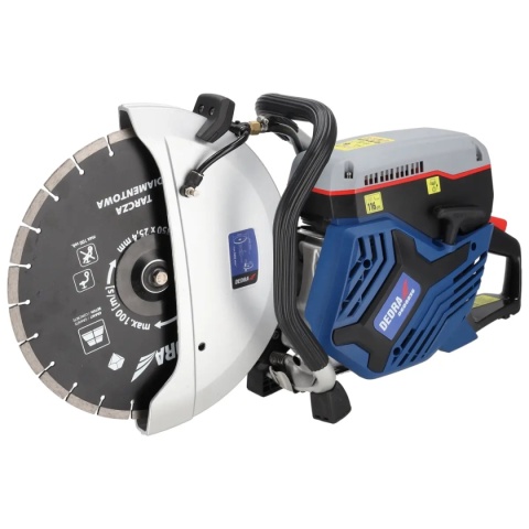 Przecinarka spalinowa do betonu, asfaltu, metalu 350mm DEDRA 3,5kW