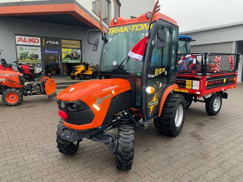 Ciągnik Prokmar T25 - 25 KM + Przyczepka Metal Fach - ZESTAW ŚWIĄTECZNY