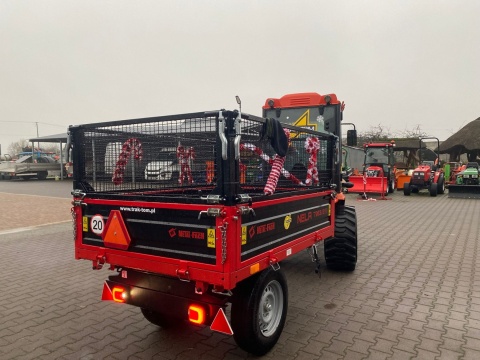 Ciągnik Prokmar T25 - 25 KM + Przyczepka Metal Fach - ZESTAW ŚWIĄTECZNY