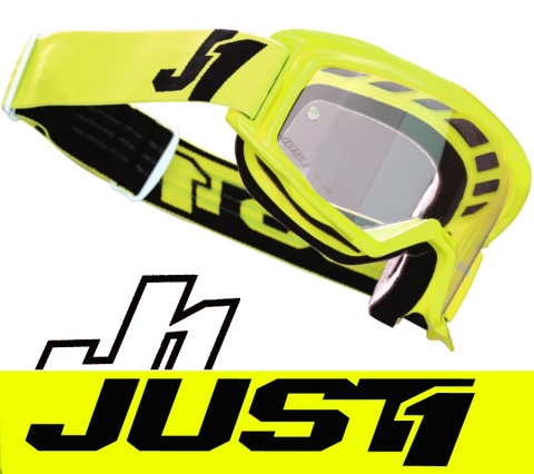 Gogle motocyklowe Just1 VITRO ŻÓŁTO CZARNE