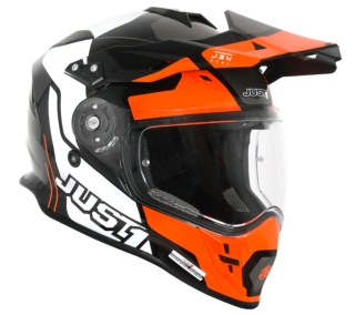 Kask JUST1 J34 PRO TOUR ORANGE BLACK XL
