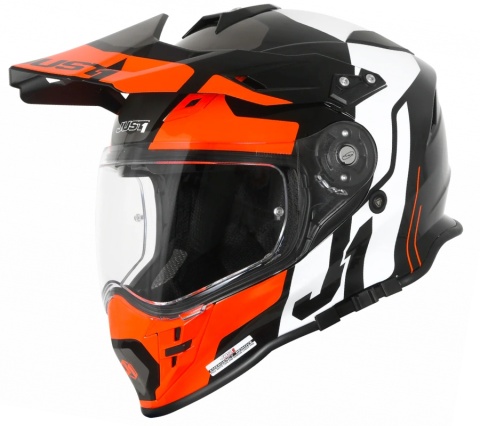 Kask JUST1 J34 PRO TOUR ORANGE BLACK M