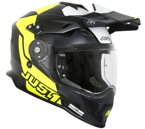 Kask JUST1 J34 PRO TOUR YELLOW-BLACK XL
