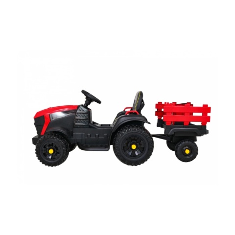Traktor Titanium Z Przyczepą Czerwony