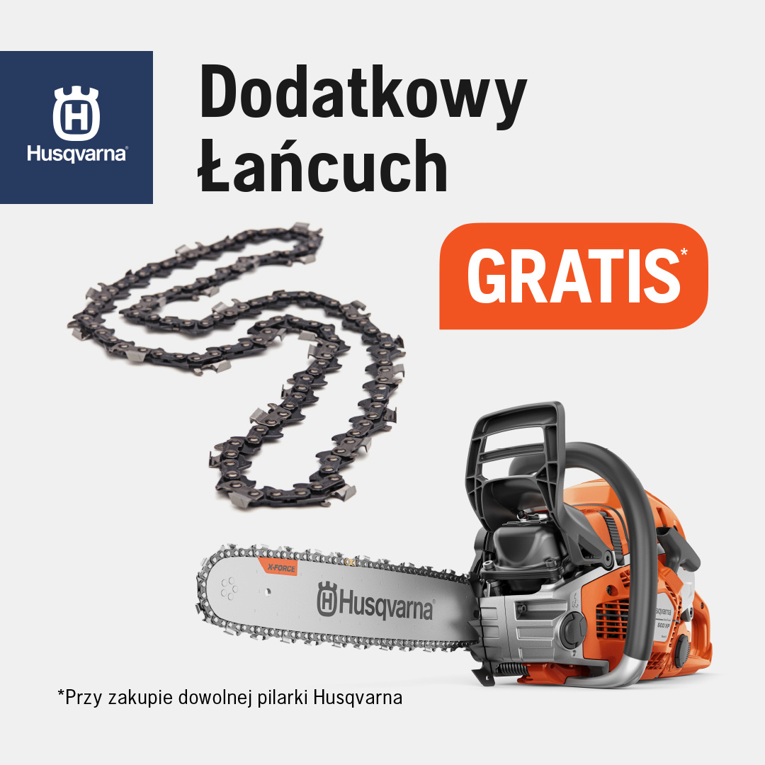 Husqvarna promocja pilarka z łańcuchem
